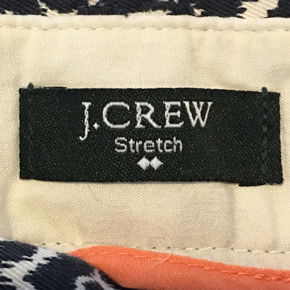 J. Crew Navy White Print Shorts - Picture 3 of 6
